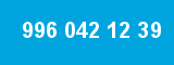 996 042 12 39